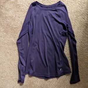 Old Navy Women's Dark Purple Long Sleeve Tee